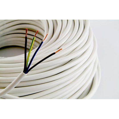 OWY cable 4x1.5 300/500V (H05VV-F) - white