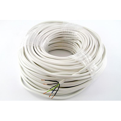 OWY cable 5x1 300/500V (H05VV-F) - white