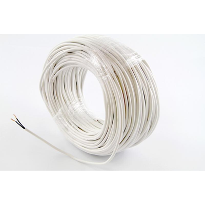 OWY-Kabel 2x2,5 300/500V (H05VV-F) - weiß