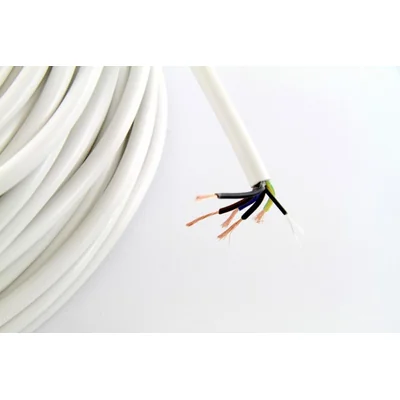 OWY-Kabel 5x1 300/500V (H05VV-F) - weiß