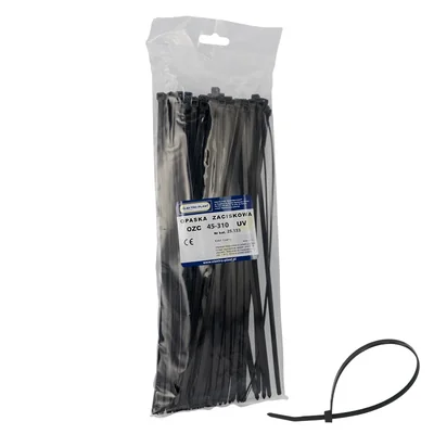 OZC 45-310 UV-Kabelbinder (100 Stück) schwarz