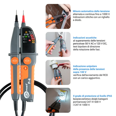 P-4 Bipolar voltage indicator