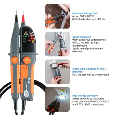 P-4 Bipolar voltage indicator