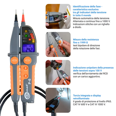 P-6 Bipolar voltage indicator