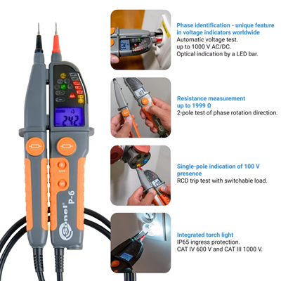 P-6 Bipolar voltage indicator