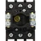 P1-32/EA/SVB-SW Main switch, 3 pole, 32 A, emergency stop function, padlockable in the Off position, surface mounting, black knob with padlockable function