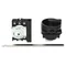 P1-32/M4/HI11/SVB-SW Main switch, 3 pole + 1 NO + 1 NC, 32 A, emergency stop function, padlockable in the Off position, with 400 mm metal shaft, remote mounting, black handle with padlockable function