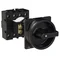 P1-32/V/SVB-SW/N Main switch, 3 pole + N, 32 A, emergency stop function, padlockable in the Off position, remote mounting, black handle with padlockable function