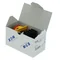P1-40/EA/SVB Main switch, 3 pole, 40 A, surface mounting, red-yellow knob with padlock