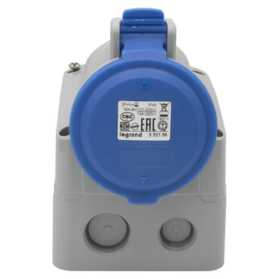 P17 TEMPRA PRO FIXED SOCKET 16A 3P+N+Z 230V IP44