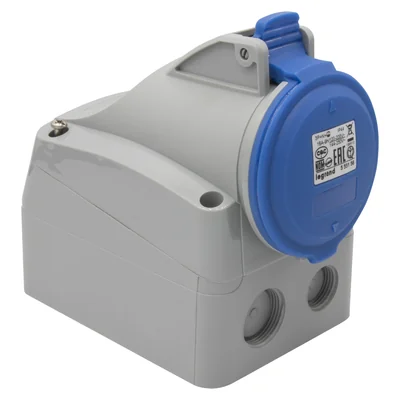 P17 TEMPRA PRO FIXED SOCKET 16A 3P+N+Z 230V IP44