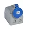 P17 TEMPRA PRO FIXED SOCKET 32A 3P+N+Z 230V IP44