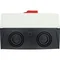 P3-100/I5/SVB/N Interruptor principal, 3 polos + N, 100 A, en carcasa IP65, pomo rojo-amarillo con candado