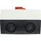 P3-100/I5/SVB/N Main switch, 3 poles + N, 100 A, in IP65 enclosure, red-yellow knob with padlock