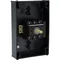 P3-63/I4/SVB/HI11 Main switch, 3 poles +1NO+1NC, 63 A, in IP65 enclosure, red-yellow knob with padlock