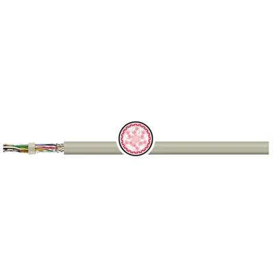 PAARTRONIC-CY LIYCY (TP) DIN47100, GRIS RAL 7032 2X2X0,75