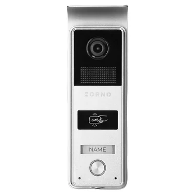 PACTO, interphone vidéo sans combiné, moniteur LCD 4,3 pouces, lecteur de carte de proximité et de porte-clés 125 kHz