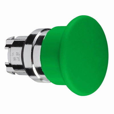 Palmový knoflíkový pohon, automatický návrat, průměr - 40mm