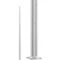 Palo in alluminio SAL-5, inox anodizzato