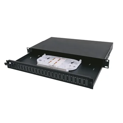 Panel 19  1U 24xSC dx, 1x kaseta SC-FL-01
