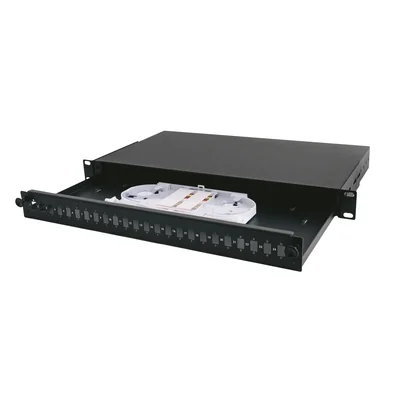 Panel 19  1U 24xSC sx, 1x kaseta SC-FL-01