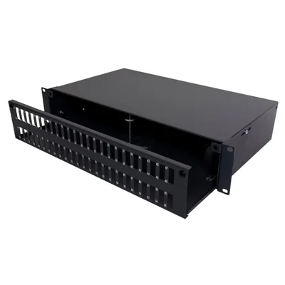 Panel 19'' 2U z frontem 48xSC duplex, light version