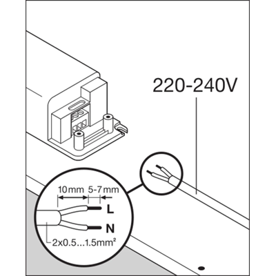 PANEL 600 Стельовий світильник 230V 36W 4320lm IP54 WW 120st білий