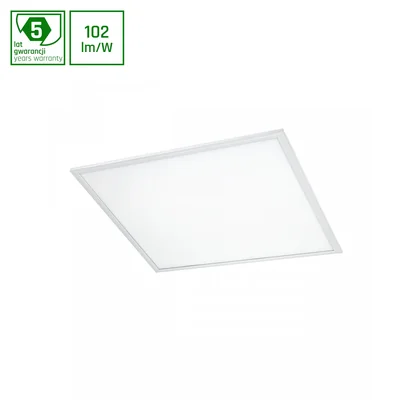 PANEL ALGINE 45W CW 230V 120st IP20 IK06 600x600x10mm BLANCO 5 años gw.
