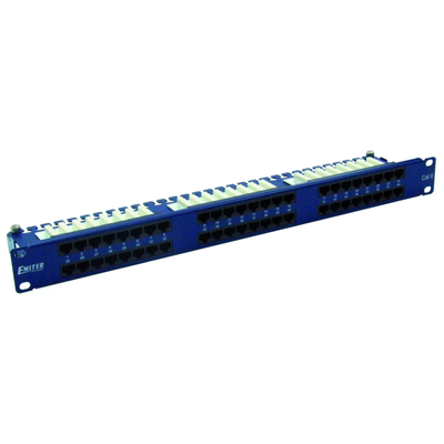 Panel de conexiones 19" 1U 48xRJ45 UTP cat.6