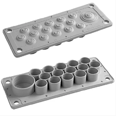Panel de membrana P-MB-16, IP54 gris