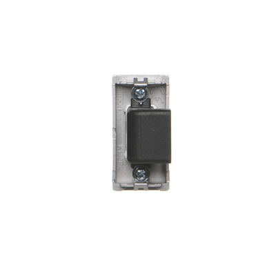Панель K45/2 адаптер HDMI-HDMI 22, 5х45мм + вставка, алюміній