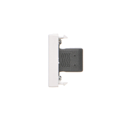 Панель K45/2 адаптер HDMI-HDMI 22, 5х45мм + вставка, чисто біла