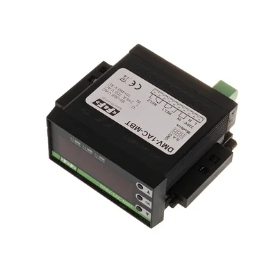 Panel-mount AC voltage relay with Modbus RTU, voltage measurement 0÷400V AC