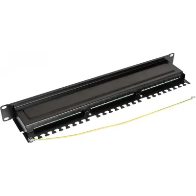 Panel panel kategoria 6 24 x RJ45 z półką