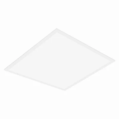 PANEL VALUE 600 UGR < 19 LED downlight with glare reduction 36W 3600lm IP40 3000K WW 595mm square white