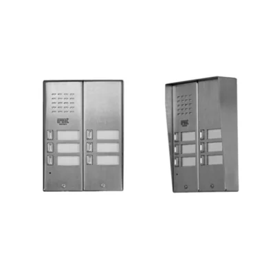 Panel with peak 6 buttons