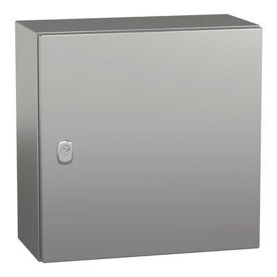 PanelSeT Carcasa de montaje en pared de acero inoxidable S3X IP66 316L 400x400x200mm