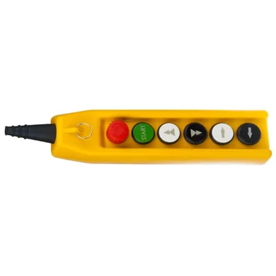 PANNEAU DE COMMANDE DE GRUE B-1NC+DÉMARRAGE-NO+2X(1NO+1NO/2)+2X1NO