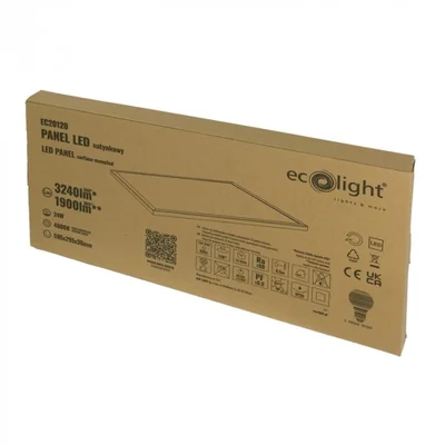 Panneau LED 595 x 295 24 W 4000 K 1900 lm Blanc