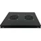 Pannello di ventilazione per tetto, 2 ventole, per armadi 600x600, nero Q-LANTEC