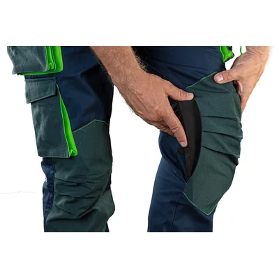 Pantalon de travail PREMIUM, 62 % coton, 35 % polyester, 3 % élasthanne, taille L