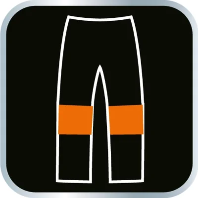 Pantalones de trabajo HD con peto, talla XL/56