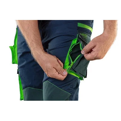 Pantalones de trabajo PREMIUM, 62% algodón, 35% poliéster, 3% elastano, talla L