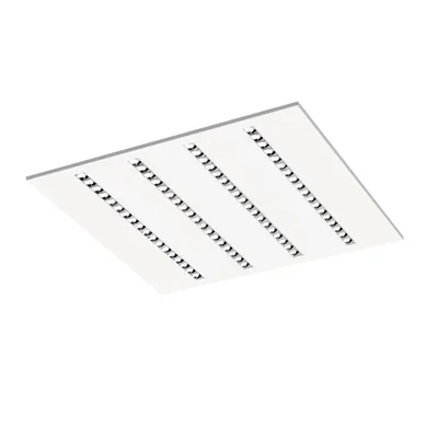 Parabolic Slim NT LED 4x 600x600 37W 4600lm 840 mPARW Weiß STD 230V