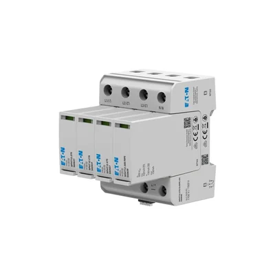 Parafoudre SPHT12-350/3+NPE-AX, type T1+T2, 25 kA/pôle, système TT et TN-S