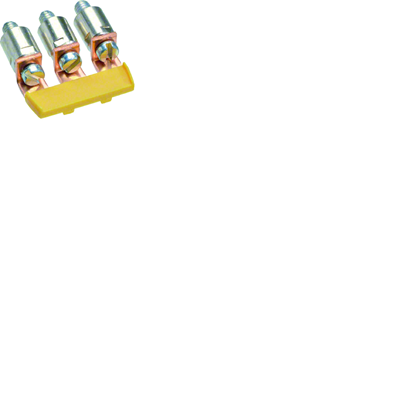 Parallel jumper, 3-pole, for 16mm2 terminals