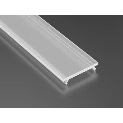 Paralume per lampada LED profilo BASIC, a innesto, 202 cm, PC, satinato