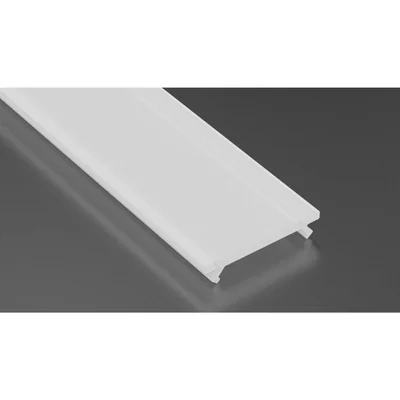 Paralume per profilo LED BASIC, a innesto, 202 cm, PC 2.0, bianco latte