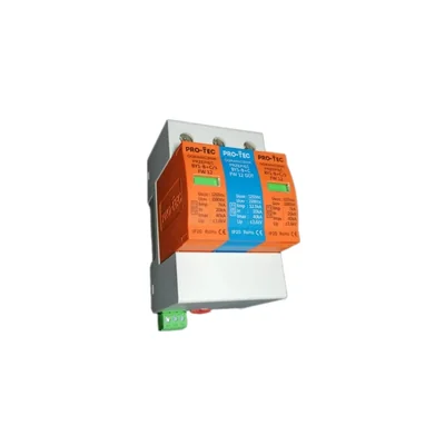 Pararrayos de varistor-chispa para instalaciones fotovoltaicas tipo 1+2 - BY1-B+C/3 FW 12 GDT