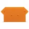 Pared final naranja